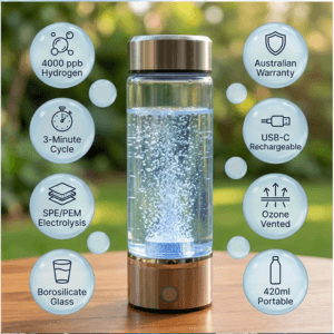 HydraNova™ Premium Hydrogen Water bottle